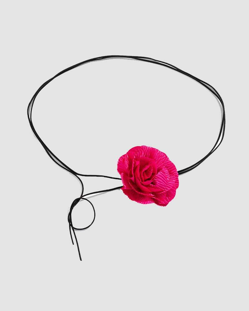 Rosebud Wrap Belt