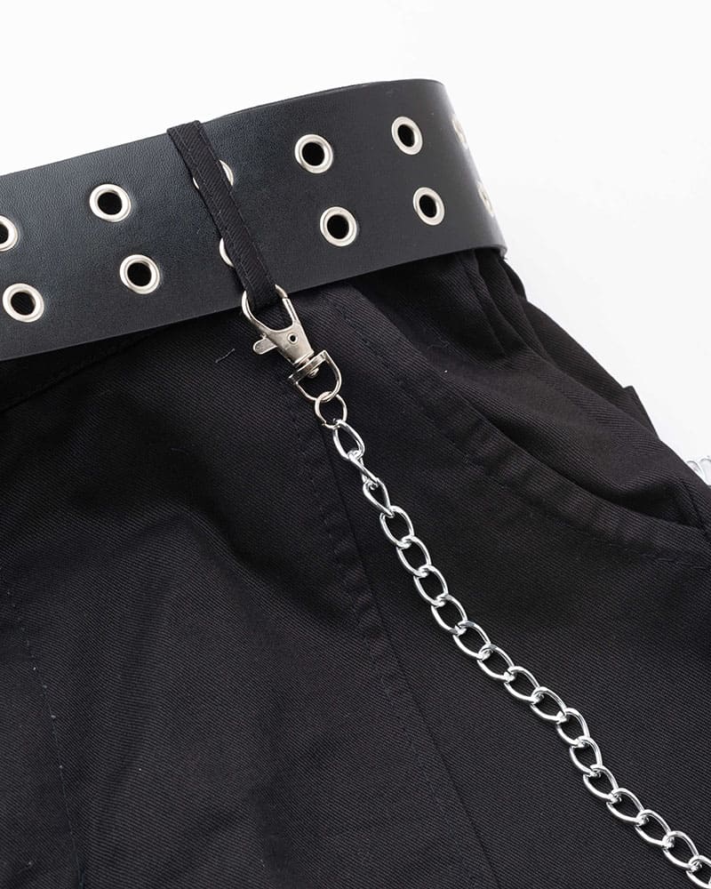 Gothica Slayer Belt Pants