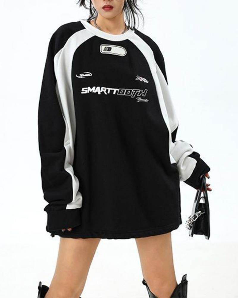 Apex Racer Oversized Sweatshirt