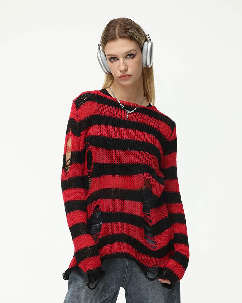 Congeniator Menace Striped Sweater