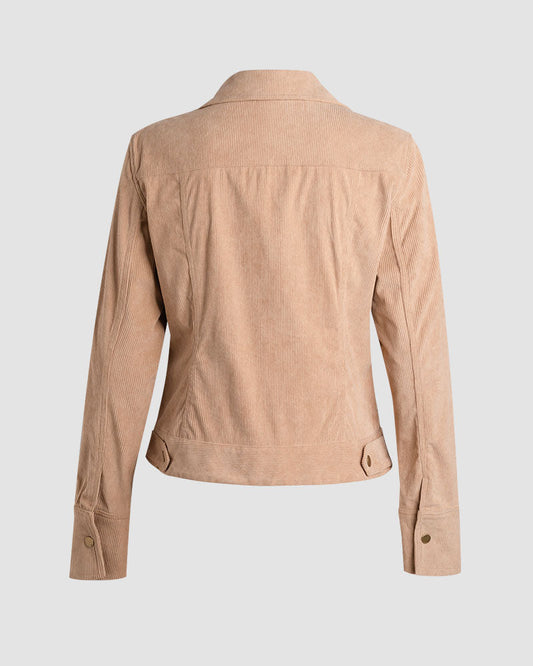 Cavendish Corduroy Zip Jacket