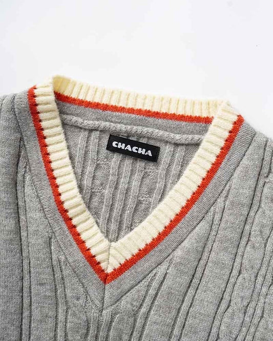 Ginesea V-Neck Sweater