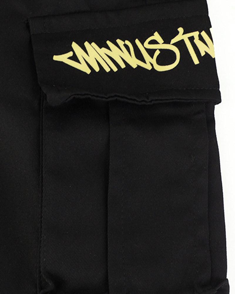 Viridian Graffitti Spray Pants