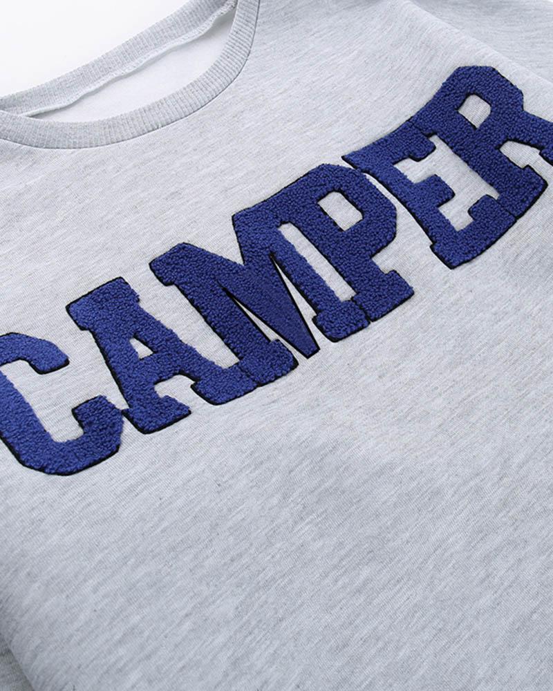 CAMPER Embroidery Sweatshirt