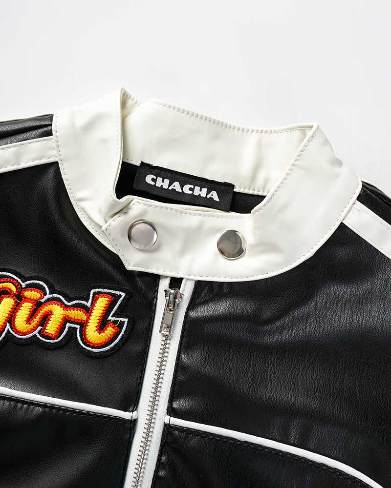 Cropped Racergirl Jacket