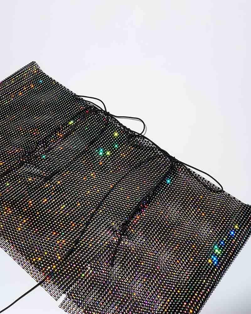 Covenbron Sequin Glitter Skirt