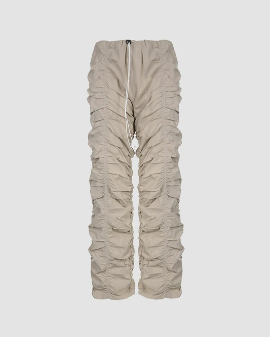 Renegade Ruffled Statement Cargo Pants