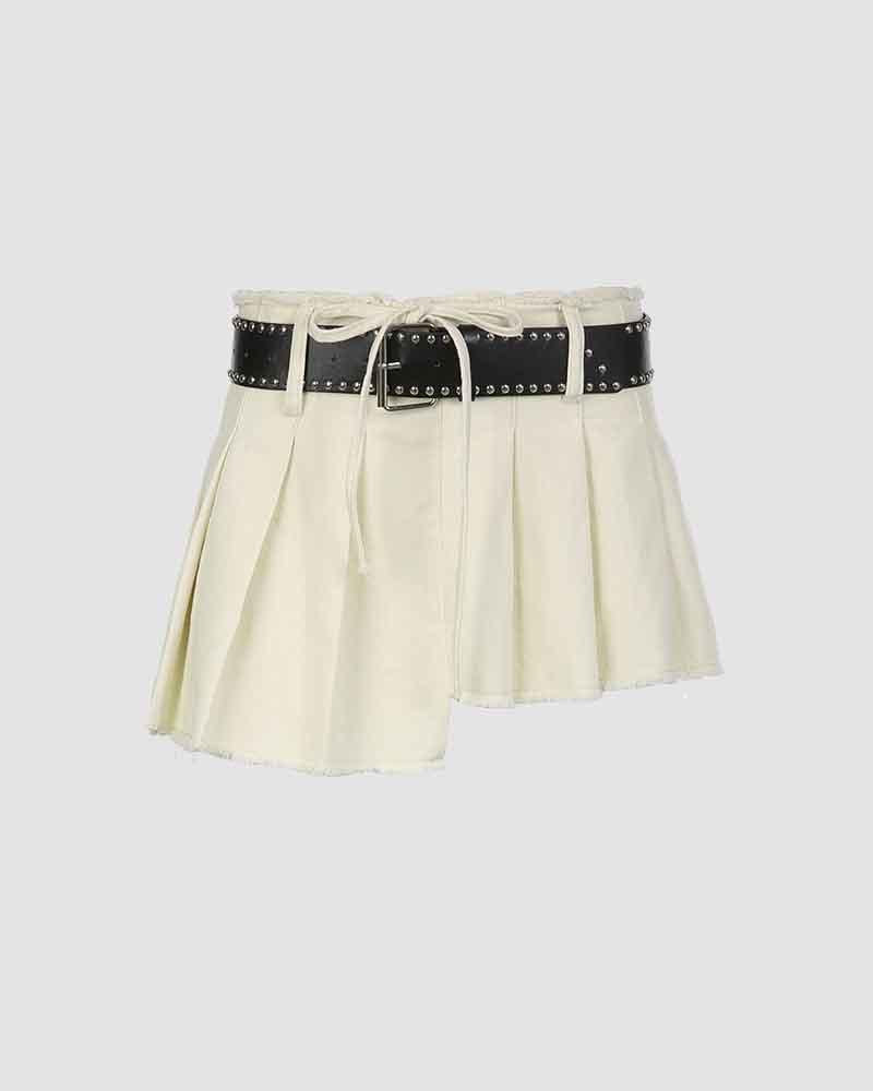 Cirmore Micro Mini Denim Skirt