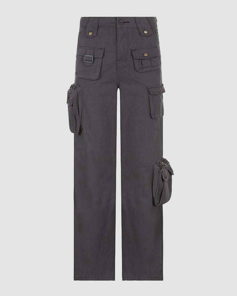 Breaking Rules String Tie Cargo Pants