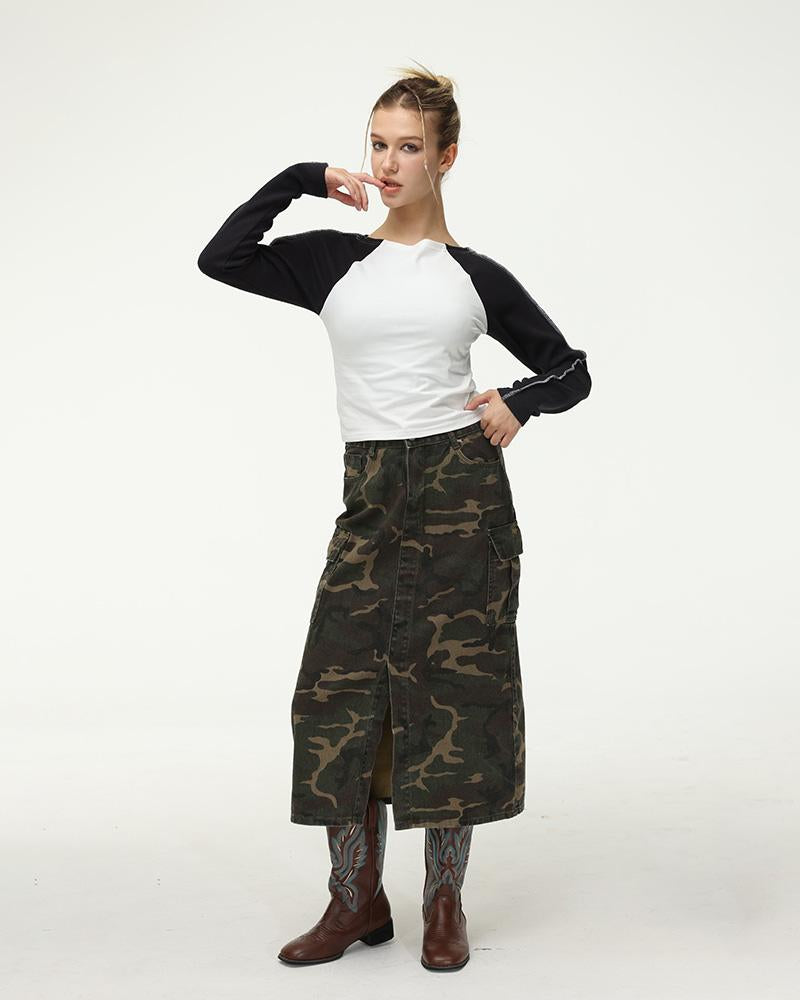 Zoic Maxi Cargo Cami Skirt