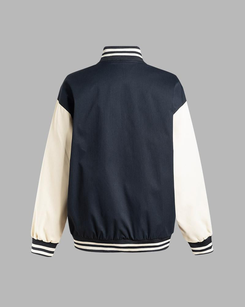 Study Omen Oversized Bomber Jacket