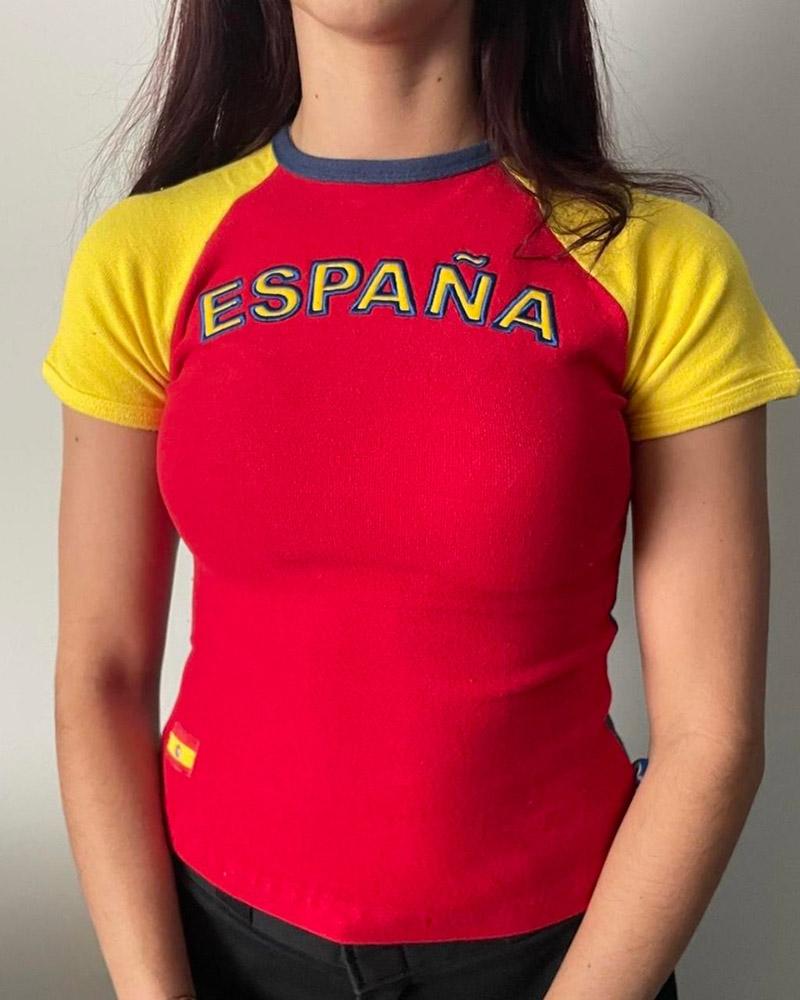 Espana Raglan Sports Top