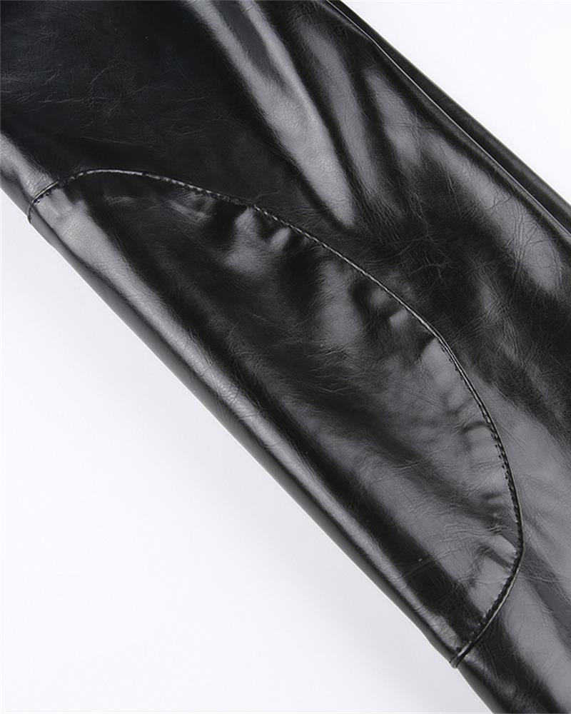 Steamgal Rockmore Pleather Jacket