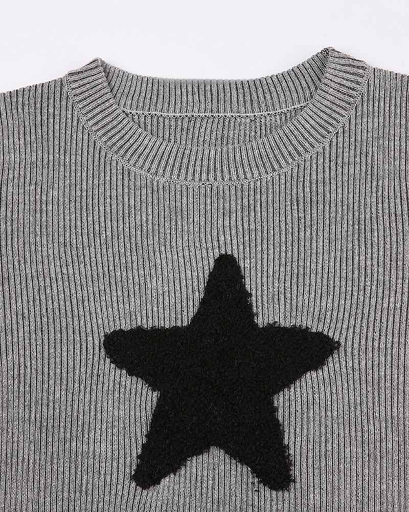 Hilllbourg Ribbed Star Top