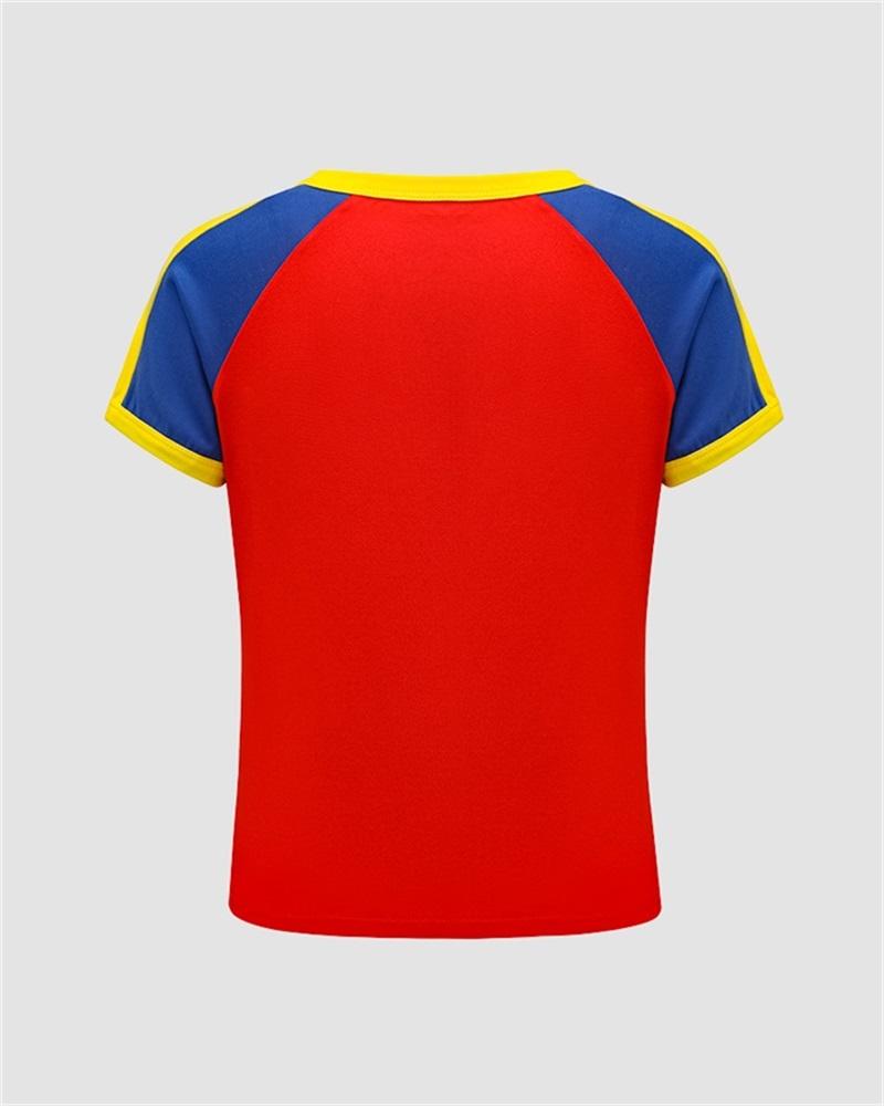 Sporty Team Raglan T-Shirt