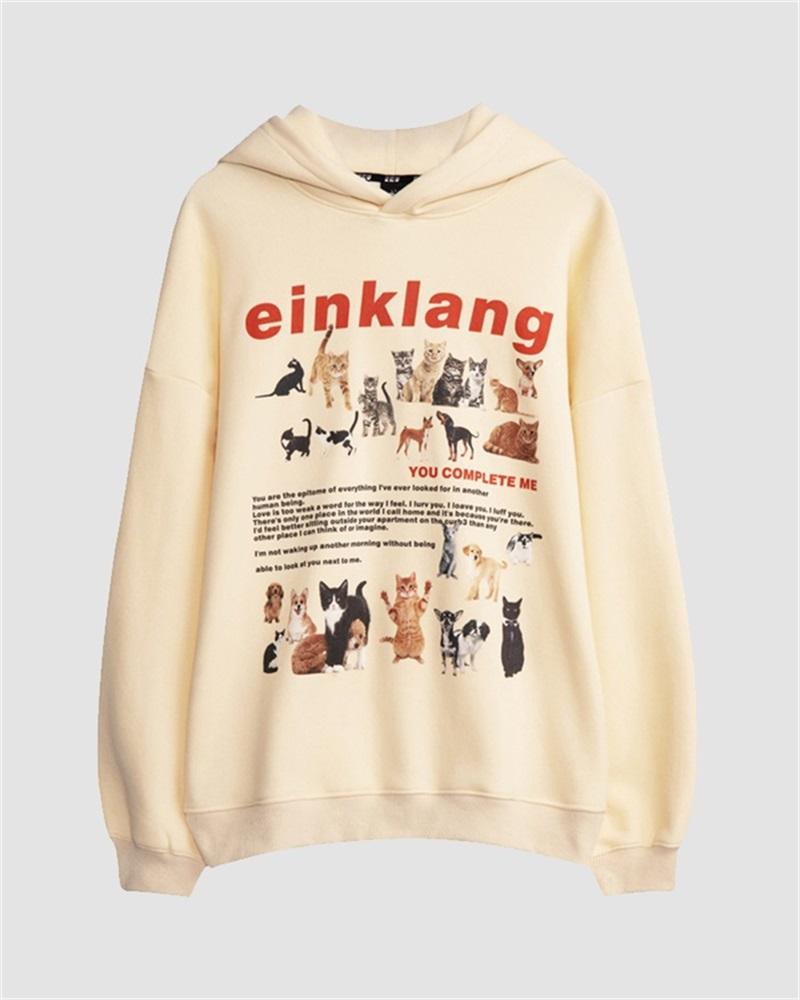 Feline Diagram Hoodie