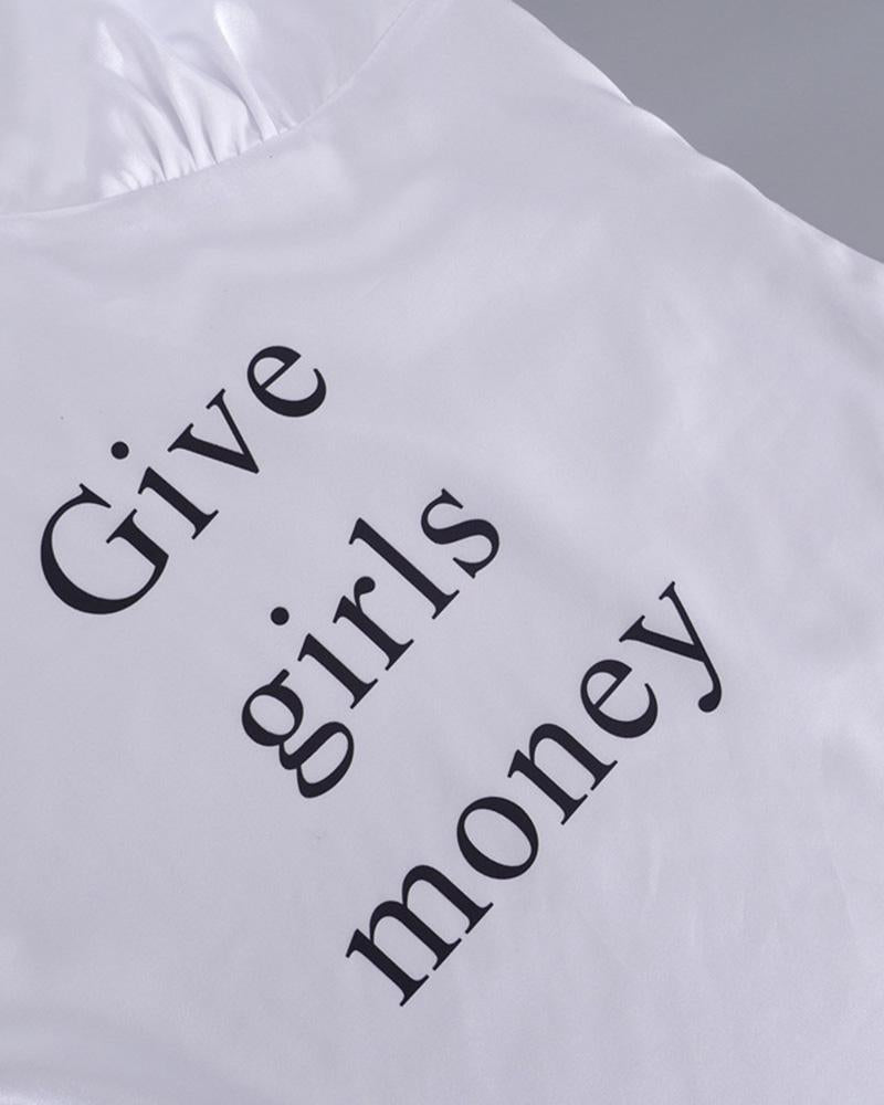 Give Girls Money Cami Dress