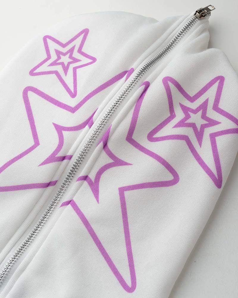 Magic Trip Graphic Zip Hoodie