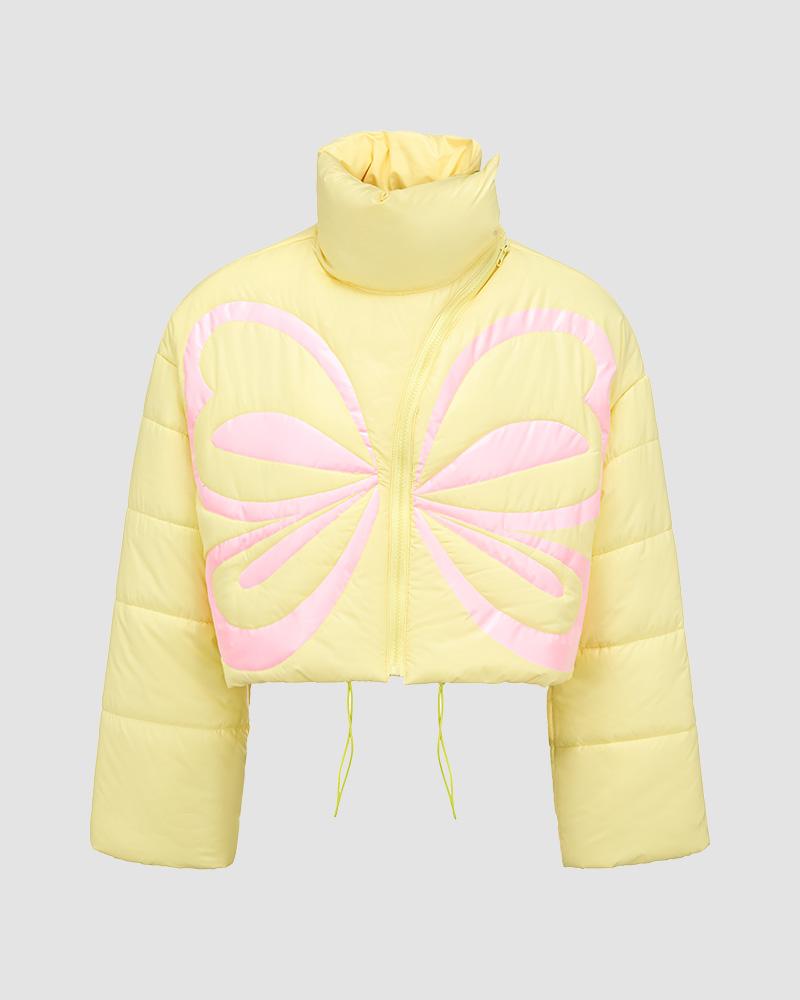 Butterfly Oracle Puffer Jacket