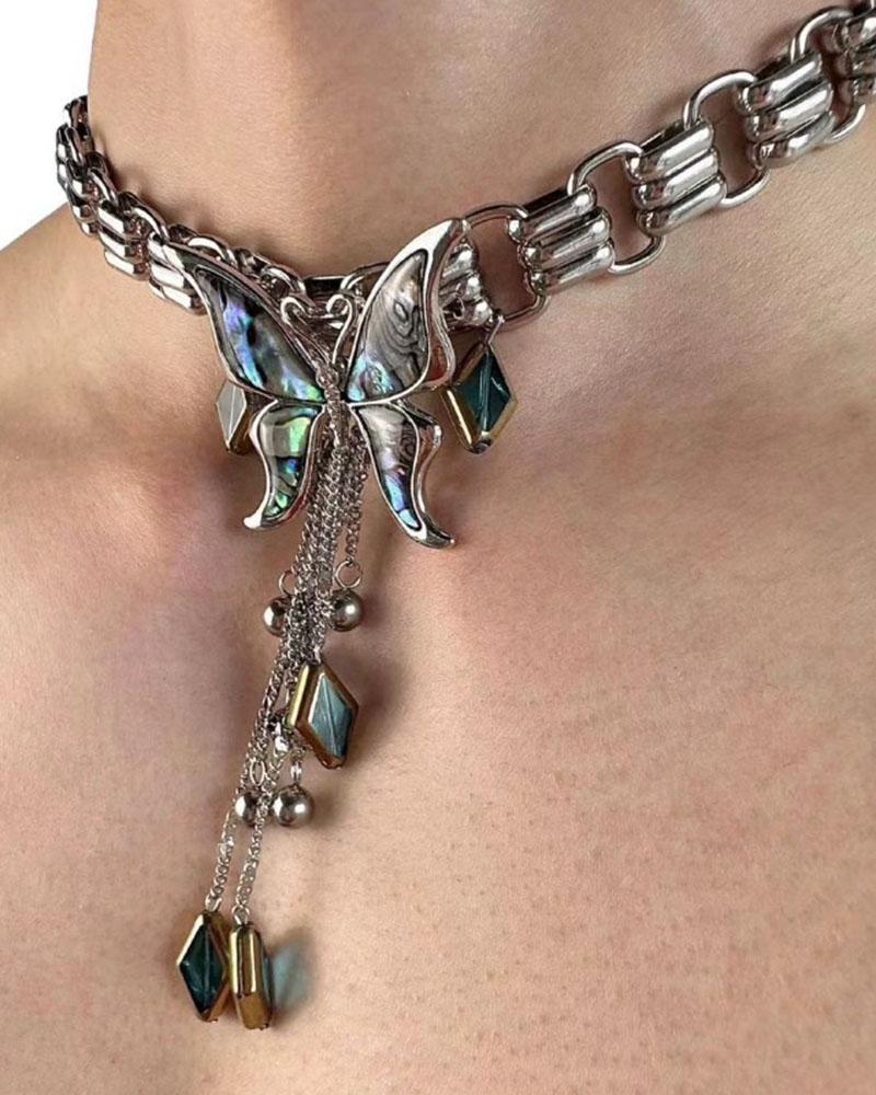 Medieval Fantasy Butterfly Choker