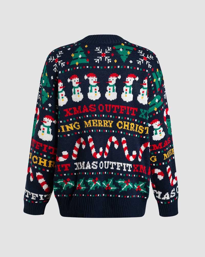 Ugly X'mas Graphic Sweater