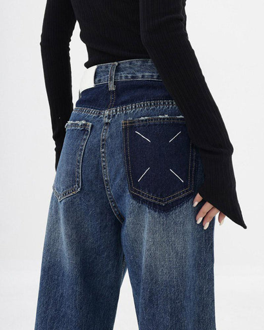 Crossing Back Baggy Jeans