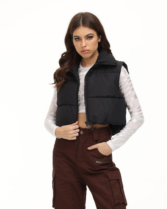 Greenwich Cropped Puffer Jacket