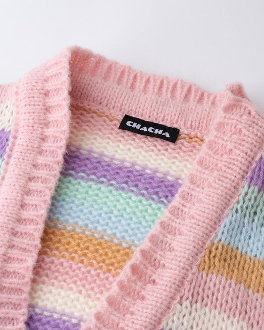 Prystie Pastel Knit Oversized Jumper