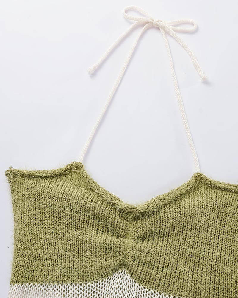 Lofoten Double Contrast Knit Top