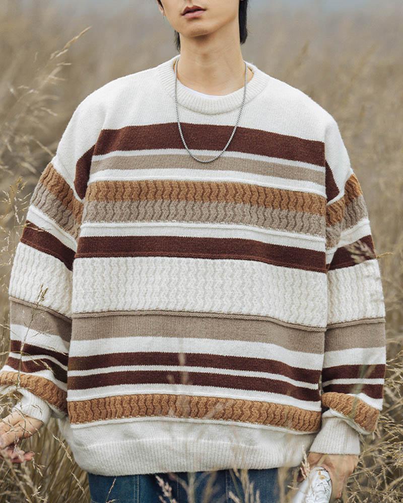 In To The Nature Stripes Sweater