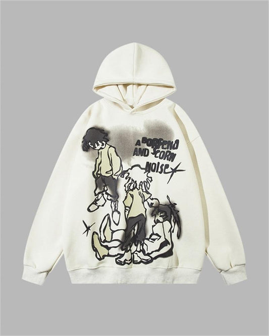 Boys And Girls Graffiti Hoodie