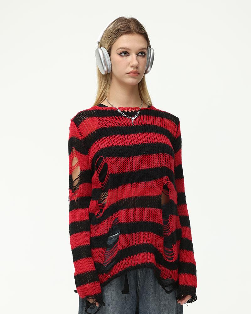 Congeniator Menace Striped Sweater