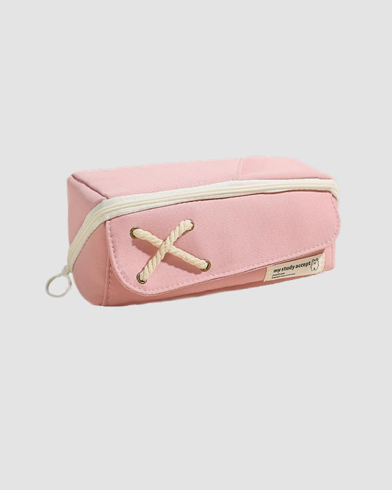 Cross Knot Pencil Case