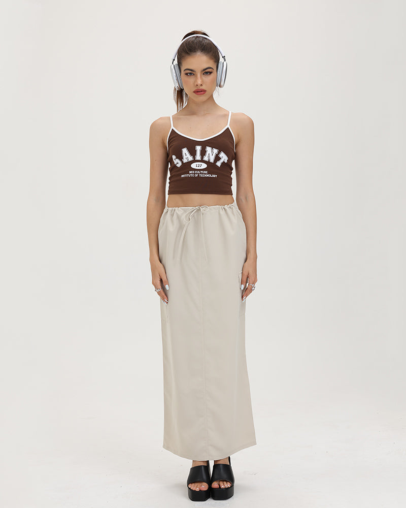 Find Your Heart Cargo Skirt