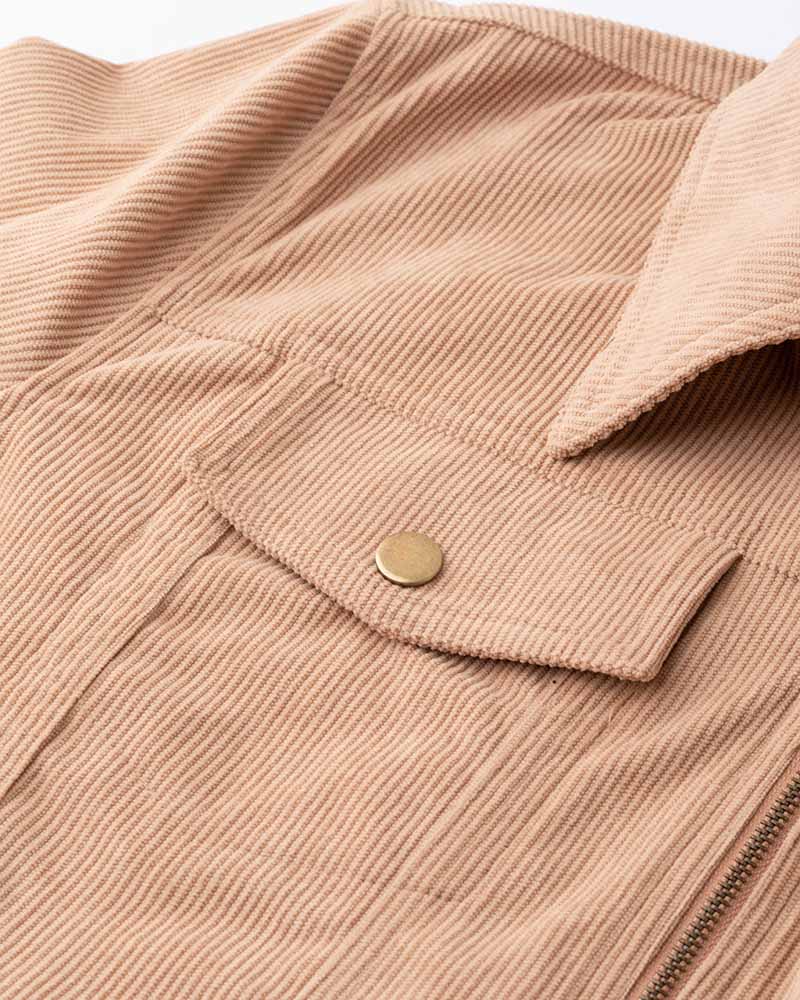 Cavendish Corduroy Zip Jacket