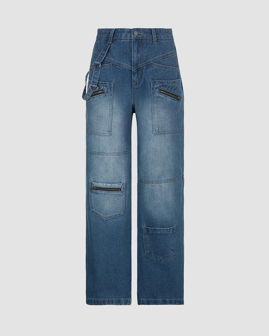 Hydra Wide Leg Denim Pants