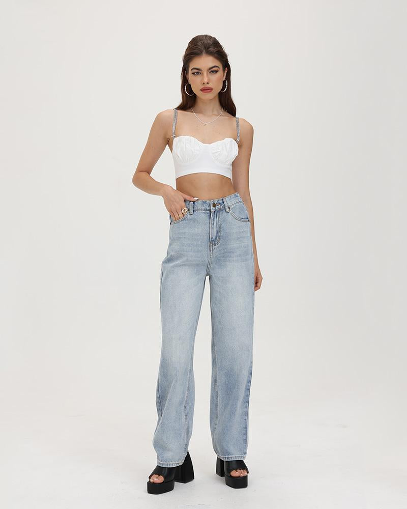 Hawkins High Waisted Denim Jeans