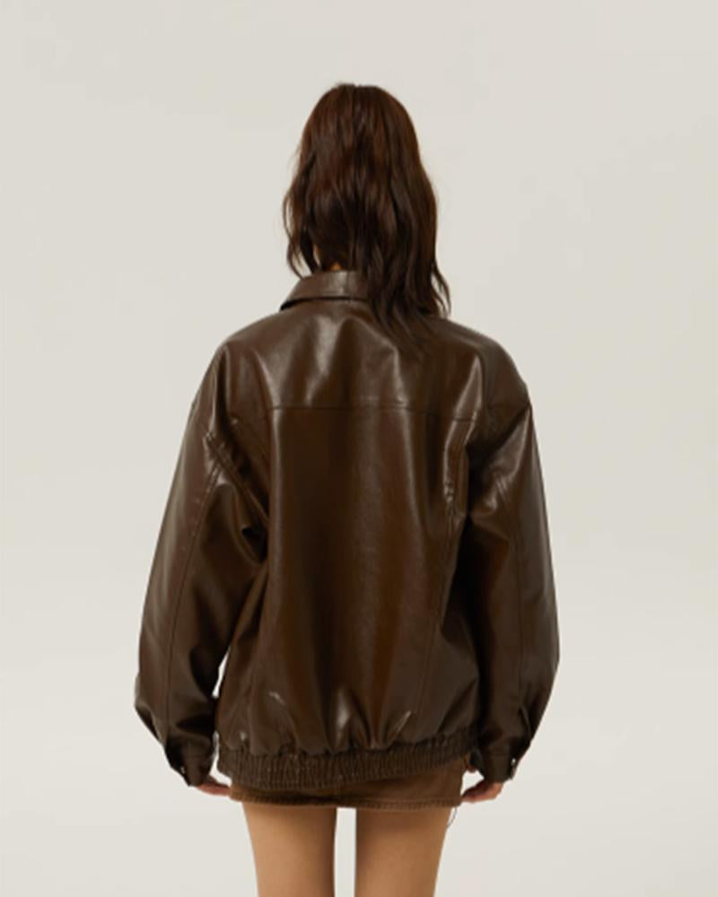 Vintage Motorcycle Leather Jacket