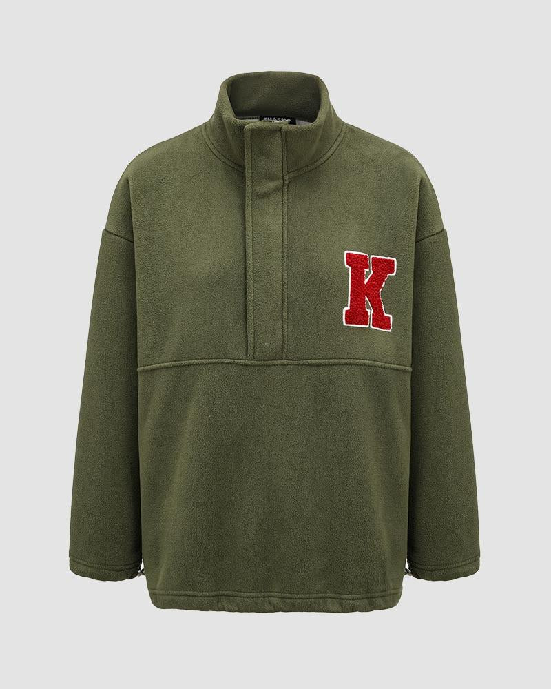 K for Kind Polo Oversized Zip Jumper