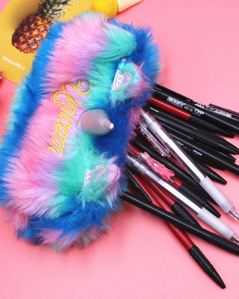 Unicorn Fluff Pencil Case