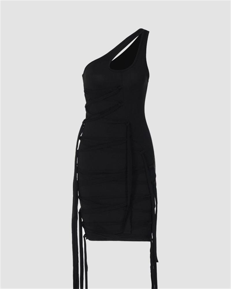 Universe Deserter Asymmetric Dress