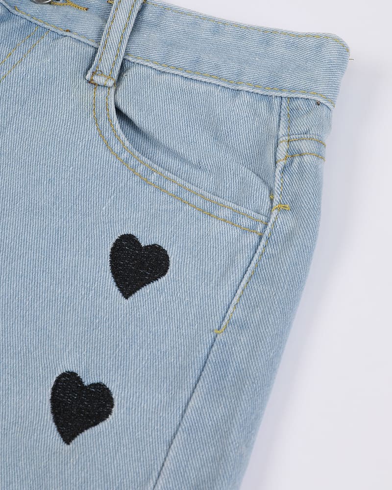 Gothic Hearts Shorts