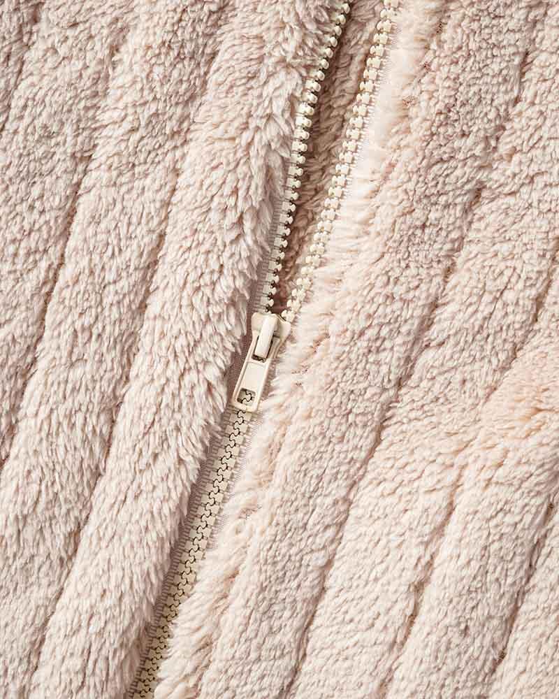 Cinderbraid Teddy Zip Jacket