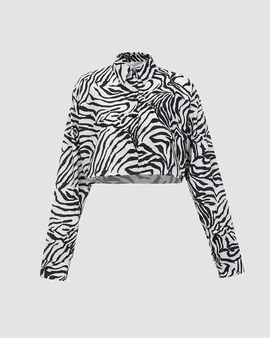 Boxy Animalia Jacket