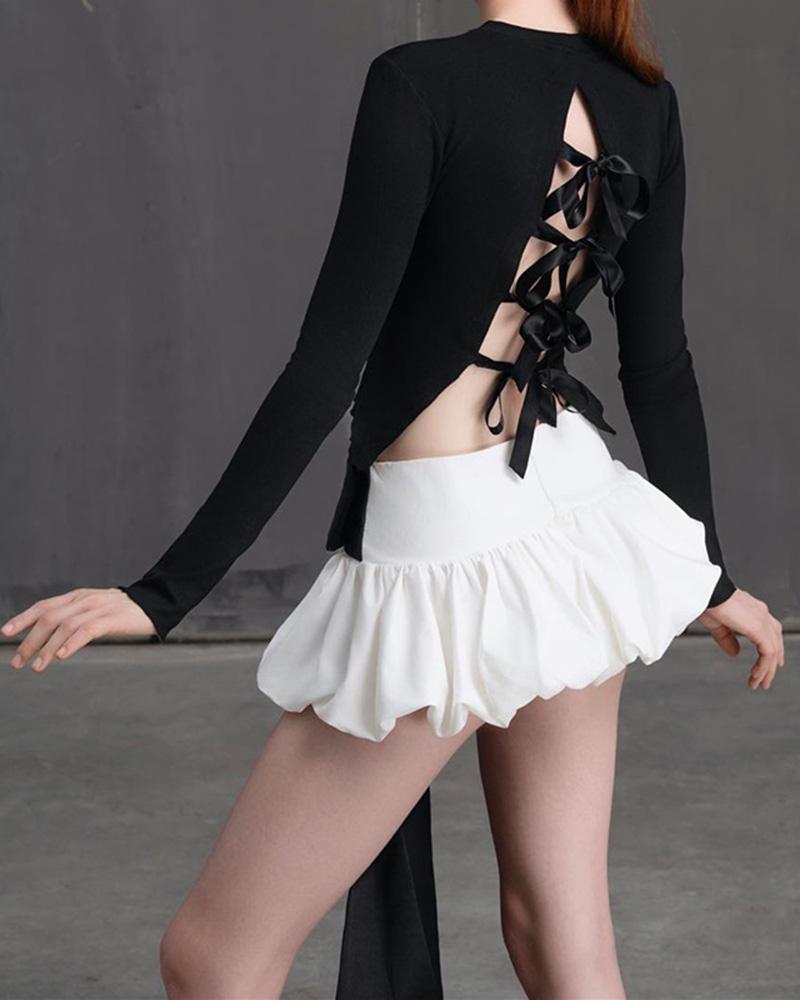 Ballet Bow Tie Coord Set