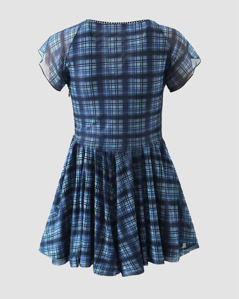 Strangest School Plaid Dress