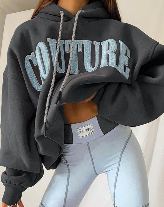 COUTURE Embroidered Hoodie