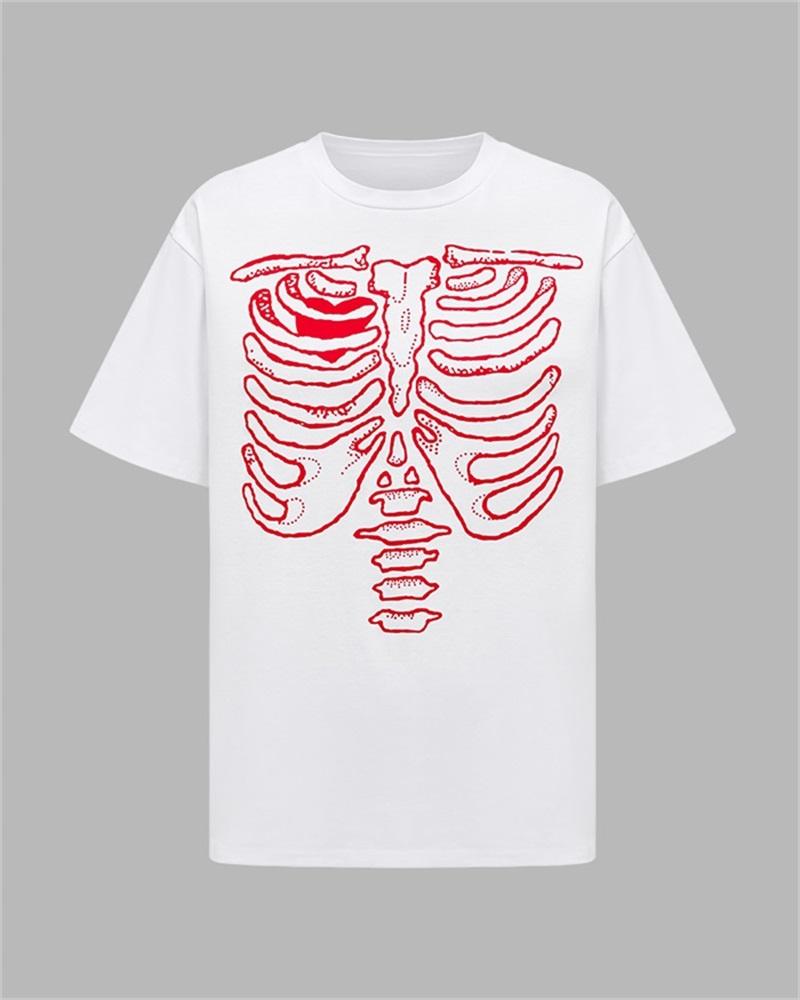 Caged Heart Oversized T-Shirt