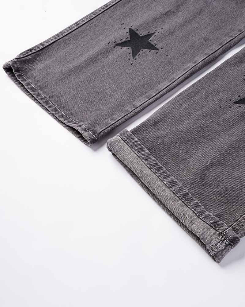 Werenights Grunge Stars Cargo Pants