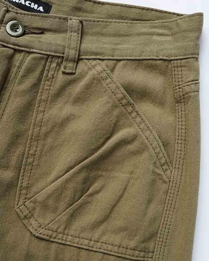 Wilderness Flame Belted Cargo Pants